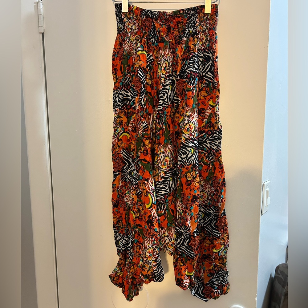 Multi Colored Harem Pants from Nicaragua